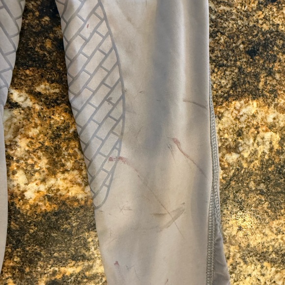 Kids Gray Riding Pants - Picture 4 of 5